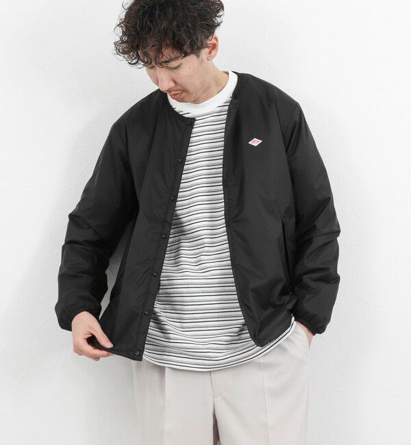 NOLLEY'S goodman「【DANTON/ダントン】DT-A0633SNT INSULATION COLLARLESS JACKET 26SS」|ブルゾン・スタジャン|