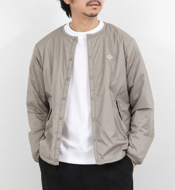 NOLLEY'S goodman「【DANTON/ダントン】DT-A0633SNT INSULATION COLLARLESS JACKET 26SS」|ブルゾン・スタジャン|