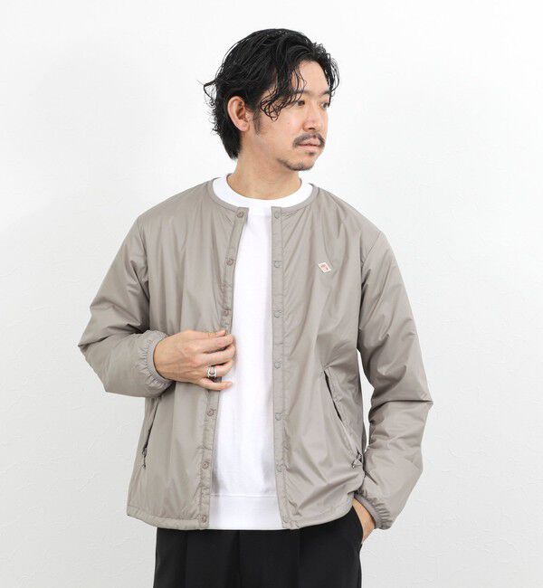 NOLLEY'S goodman「【DANTON/ダントン】DT-A0633SNT INSULATION COLLARLESS JACKET 26SS」|ブルゾン・スタジャン|