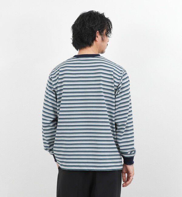 NOLLEY'S goodman「【DANTON/ダントン】DT-C0200TCB STRIPE LONG SLEEVE T-SHIRT 26SS」|Tシャツ・カットソー|