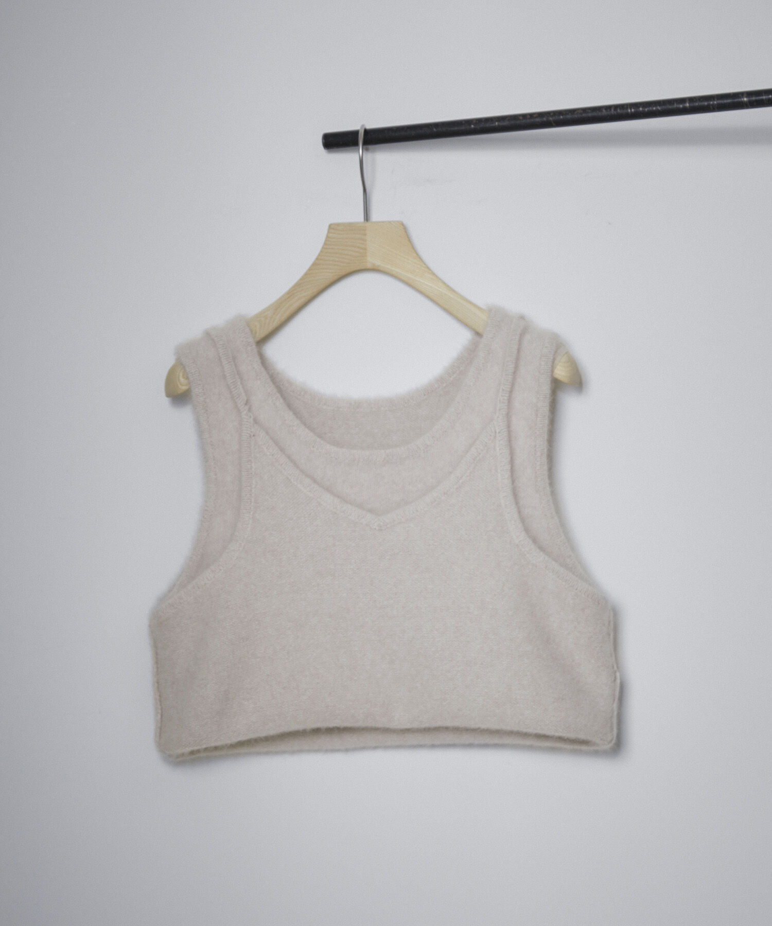 SALON adam et rope'「フォックスカシミヤ2WAYタンクトップ」|タンクトップ|