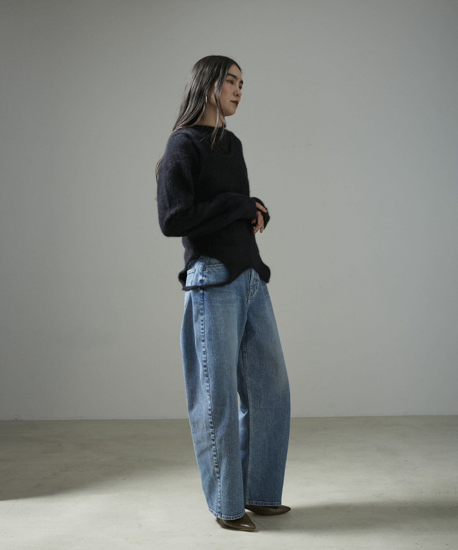 SALON adam et rope'「フォックスカシミヤ2WAYタンクトップ」|タンクトップ|