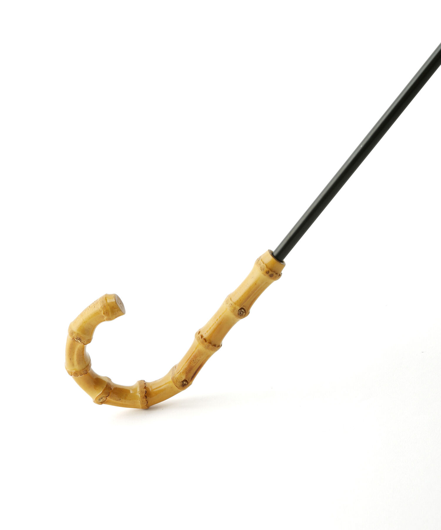 VIS「【晴雨兼用/遮光率100%】バンブーハンドルアンブレラ」|傘|