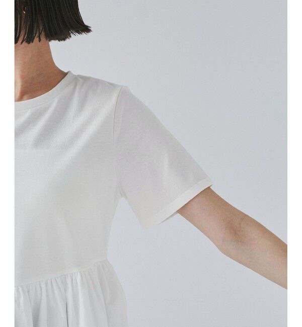 VIS「ペプラムドッキングプルオーバー」|Tシャツ・カットソー|