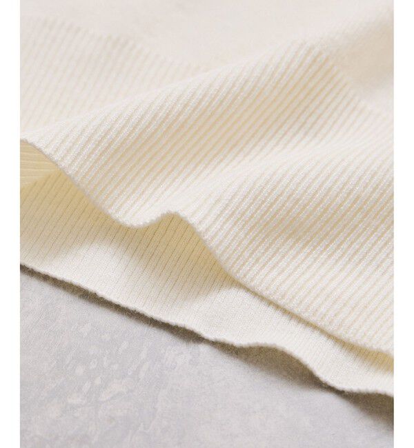 VIS「ニットリボン付きプルオーバー」|ニット・セーター|