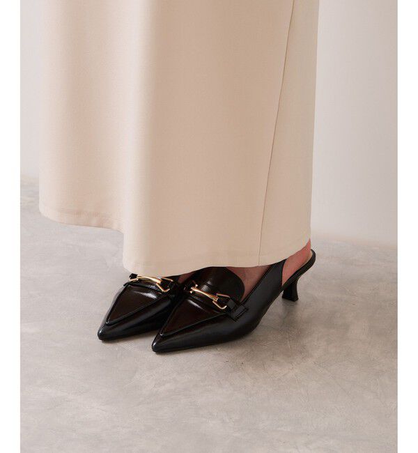 VIS「【WEB限定】美easyコンフォートツイルペプラム切替キャミワンピース/イージーケア・UVケア」|ワンピース|