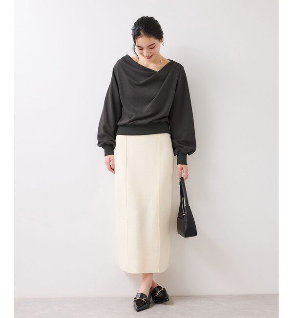 VIS「ドレープスウェットプルオーバー」|スウェット・ジャージ|