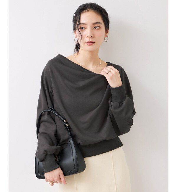 VIS「ドレープスウェットプルオーバー」|スウェット・ジャージ|