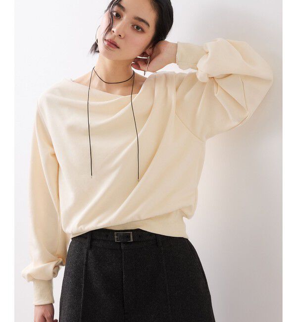 VIS「ドレープスウェットプルオーバー」|スウェット・ジャージ|