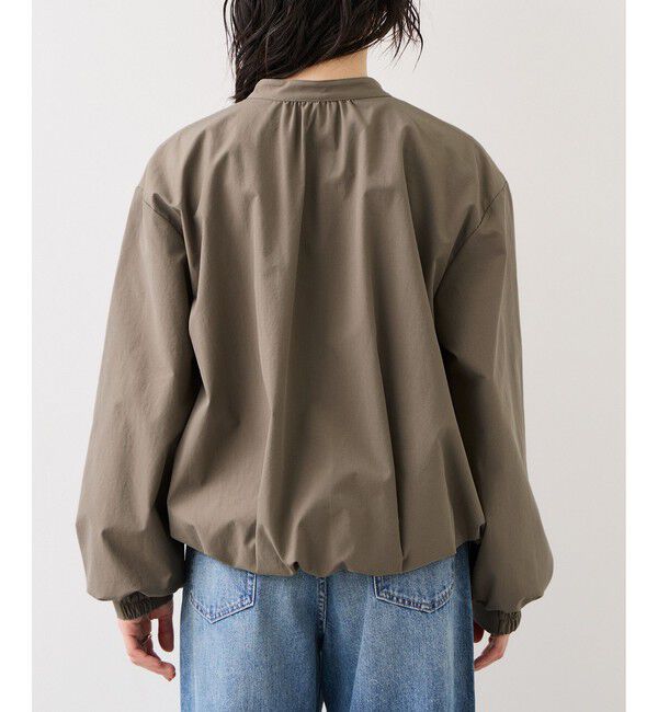 VIS「ボリュームバルーンブルゾン/UVケア・イージーケア」|ブルゾン・スタジャン|