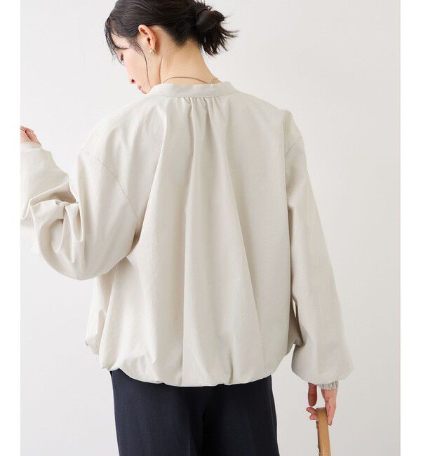 VIS「ボリュームバルーンブルゾン/UVケア・イージーケア」|ブルゾン・スタジャン|