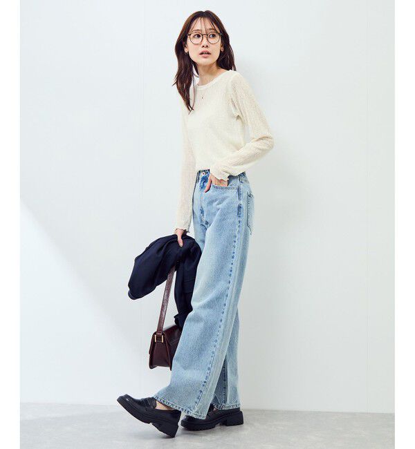 Rope&rsquo;Picnic「レースカットソートップス」|Tシャツ・カットソー|