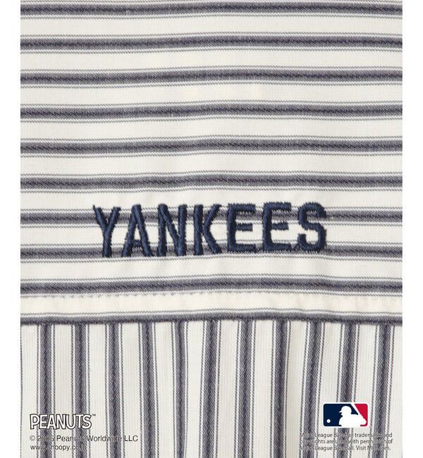 Rope&rsquo;Picnic「【PEANUTS&times;MLB COLLECTION by ROPE' PICNIC】オーバーサイズシャツ」|シャツ・ブラウス|