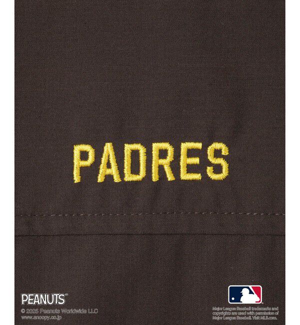 Rope&rsquo;Picnic「【PEANUTS&times;MLB COLLECTION by ROPE' PICNIC】オーバーサイズシャツ」|シャツ・ブラウス|