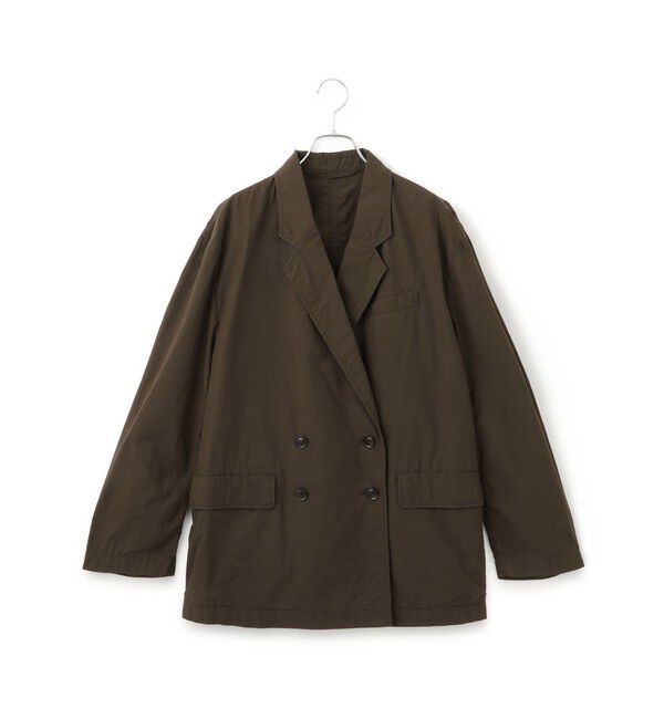 ADAM ET ROPE'「【WEB限定】ダブルブレストシャツジャケット」|テーラードジャケット|