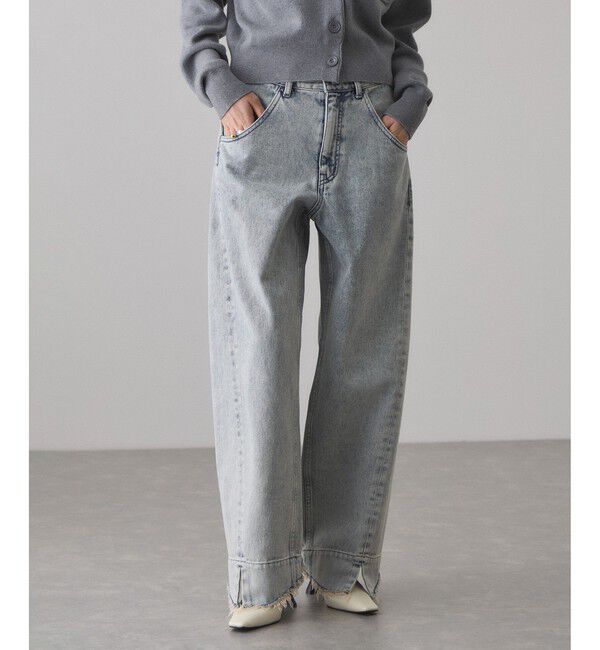 ADAM ET ROPE'「ルーズフィットアジャストデニム」|デニム|ブルー系(47)