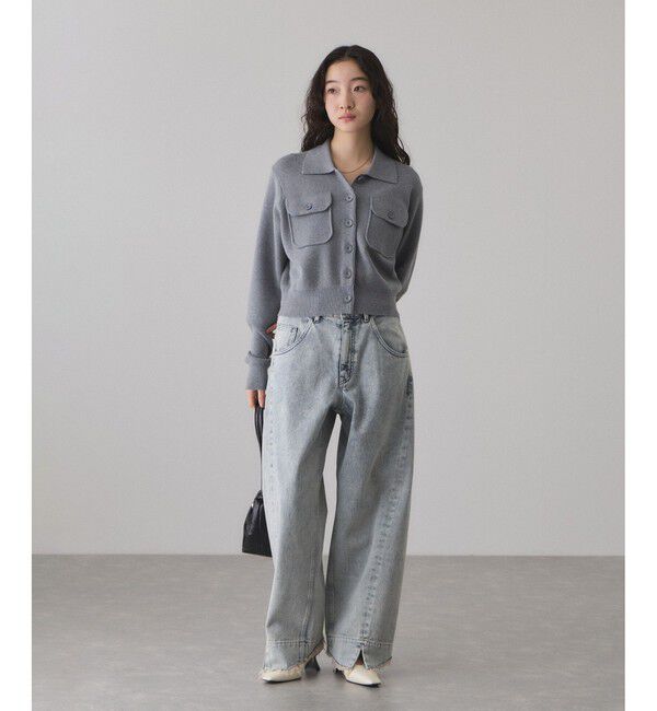 ADAM ET ROPE'「ルーズフィットアジャストデニム」|デニム|