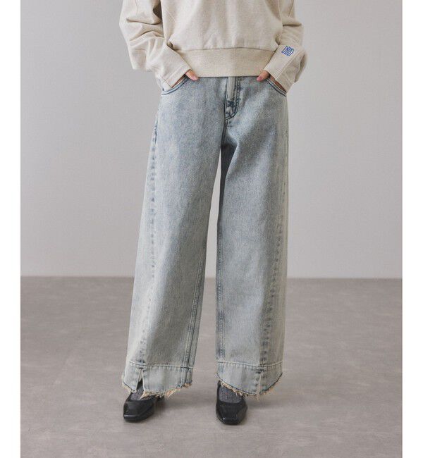 ADAM ET ROPE'「ルーズフィットアジャストデニム」|デニム|