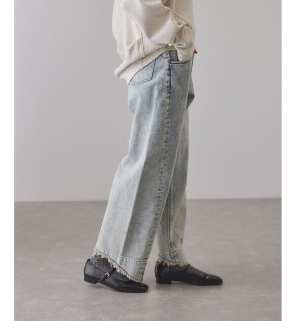 ADAM ET ROPE'「ルーズフィットアジャストデニム」|デニム|