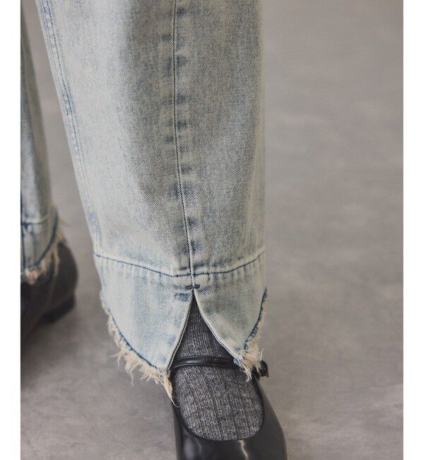 ADAM ET ROPE'「ルーズフィットアジャストデニム」|デニム|