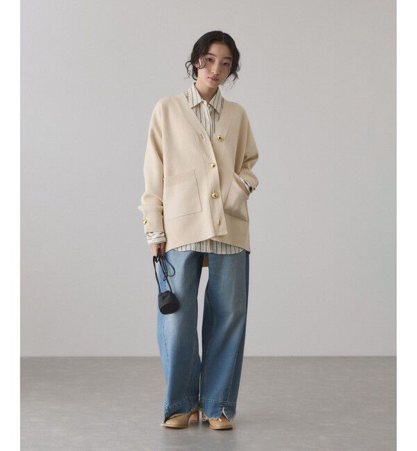 ADAM ET ROPE'「ルーズフィットアジャストデニム」|デニム|