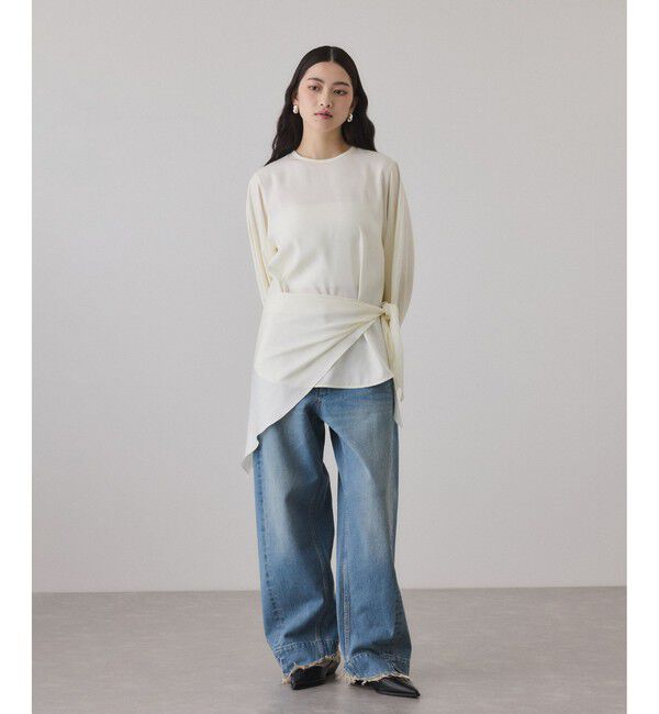 ADAM ET ROPE'「ルーズフィットアジャストデニム」|デニム|