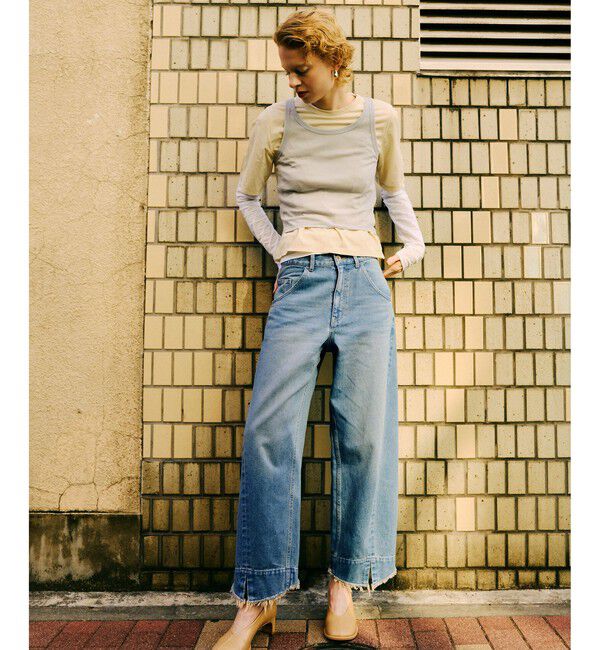 ADAM ET ROPE'「ルーズフィットアジャストデニム」|デニム|