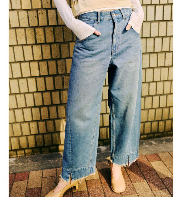 ADAM ET ROPE'「ルーズフィットアジャストデニム」|デニム|