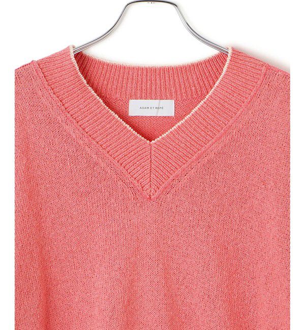 ADAM ET ROPE'「ペーパーヤーンプルオーバー」|ニット・セーター|