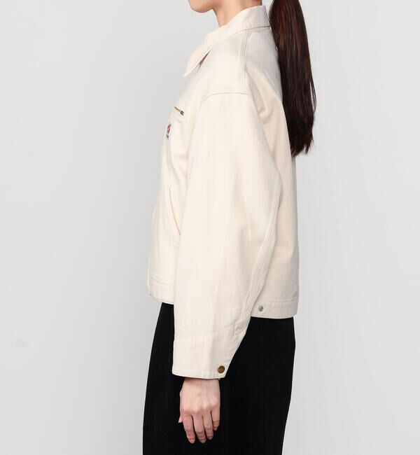  「SCYE BASICS | 〈別注〉 ストレッチコットンダック ショートジャケット WOMEN」|テーラードジャケット|