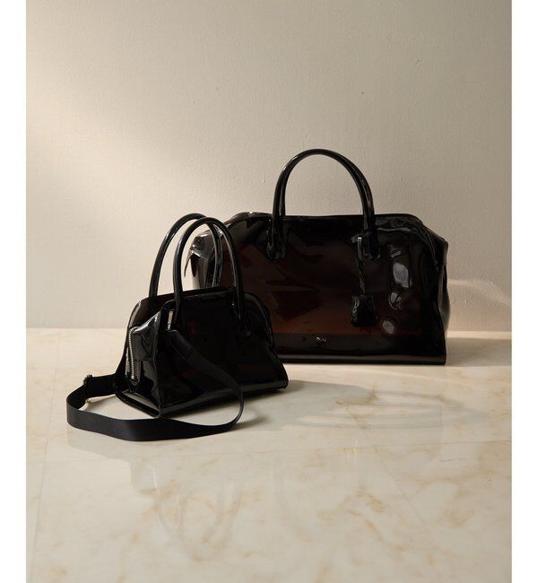 Hoaw.「【Hoaw.】PVCボストンバッグ S」|トートバッグ|