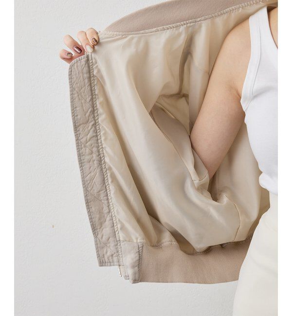  「シルキーキュプラブルゾン」|その他|