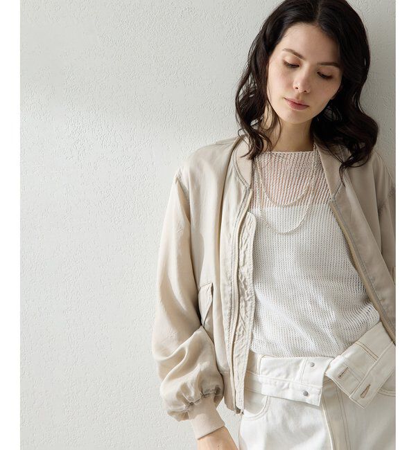  「シルキーキュプラブルゾン」|その他|