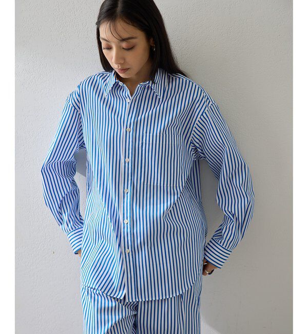  「ストライプシャツ」|シャツ・ブラウス|