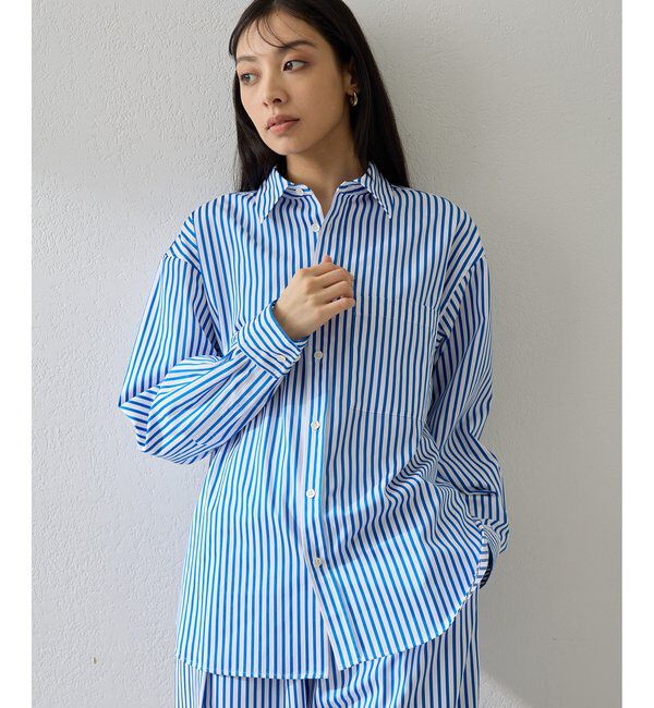  「ストライプシャツ」|シャツ・ブラウス|