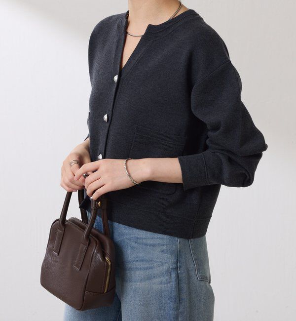 スキッパースウェットライクカーディガン｜ルミネのファッション通販