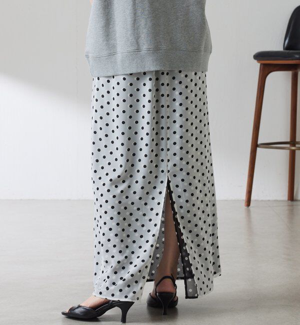  「ダブルドットシアースカート」|スカート|