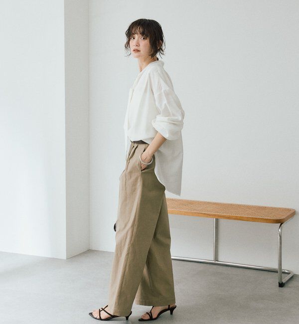  「予約【オンオフ使える】ナロータイブラウス」|シャツ・ブラウス|