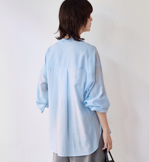  「予約【オンオフ使える】ナロータイブラウス」|シャツ・ブラウス|
