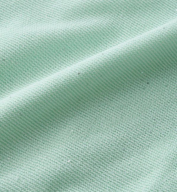  「【華やかな煌めき】ペーパースパングルニット」|ニット・セーター|