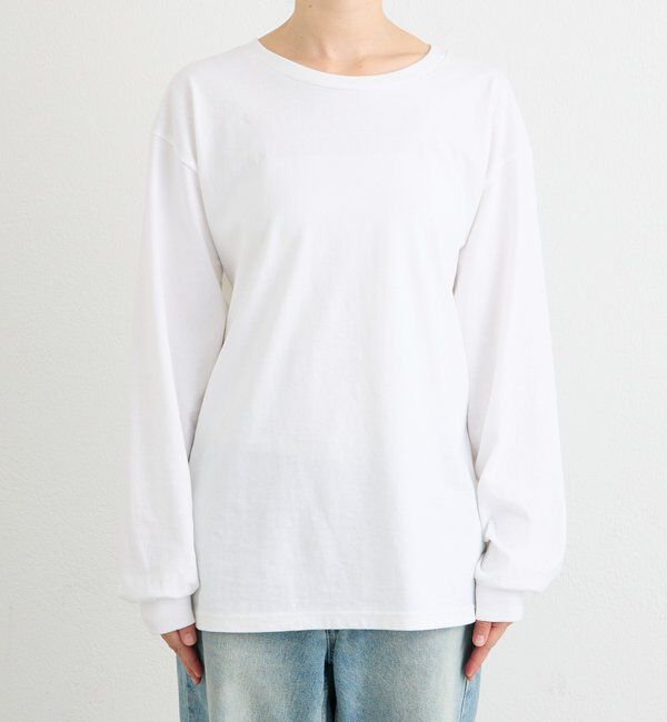  「【A・MONN(アモン)】オーバーロングTシャツ」|Tシャツ・カットソー|