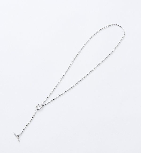  「【R.good(アールドットグッド)】ナローボールチェーンラリエット」|ネックレス|