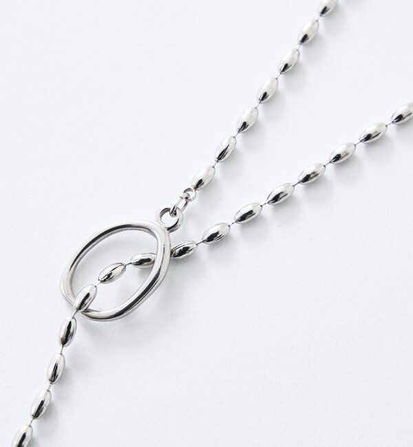  「【R.good(アールドットグッド)】ナローボールチェーンラリエット」|ネックレス|