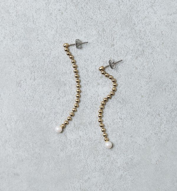 collex「【dignif】【金属アレルギー対応】パールスイングピアス」|ピアス|