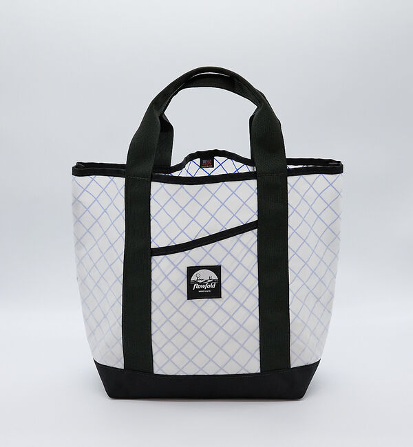 ABAHOUSE「【Flowfold/フローフォールド】PORTER TOTE/ポータートートバッ」|トートバッグ|ホワイト