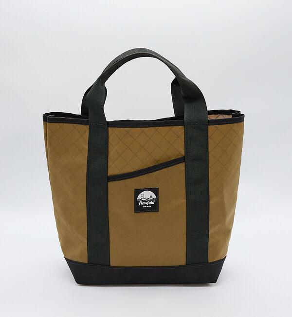 ABAHOUSE「【Flowfold/フローフォールド】PORTER TOTE/ポータートートバッ」|トートバッグ|ダークベージュ