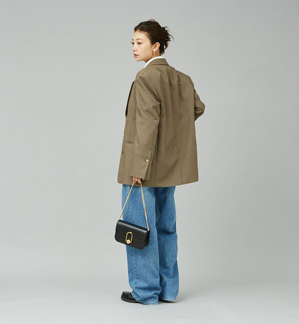 Rouge vif「チェックビックジャケット」|テーラードジャケット|