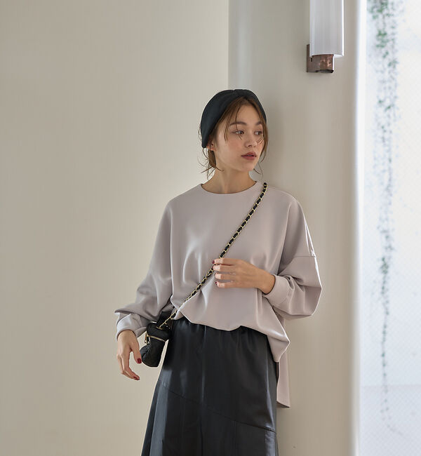 Rouge vif「ダンボールフォルムプルオーバー」|Tシャツ・カットソー|