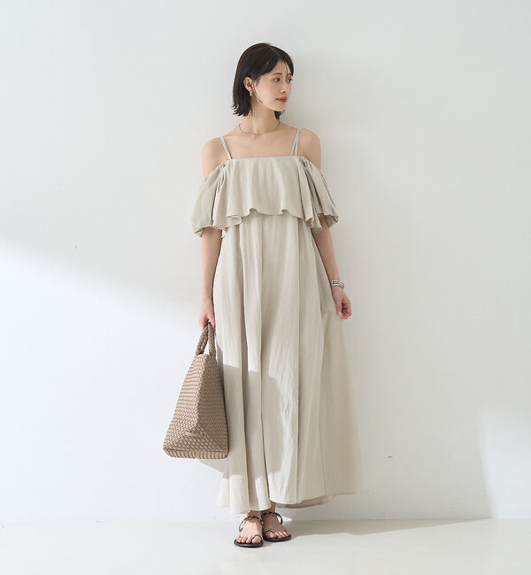 Rouge vif「【一部店舗限定】【2点セット】ビスチェ&times;キャミワンピ SETUP」|ワンピース|