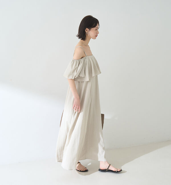 Rouge vif「【一部店舗限定】【2点セット】ビスチェ&times;キャミワンピ SETUP」|ワンピース|